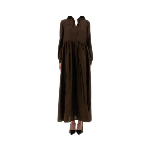 Gathered Midi Dress
