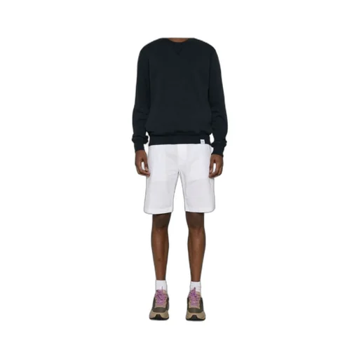 Belt-Looped Slim-Cut Shorts