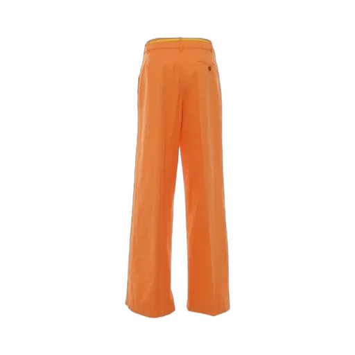 High-Waisted Wide-Leg Trousers