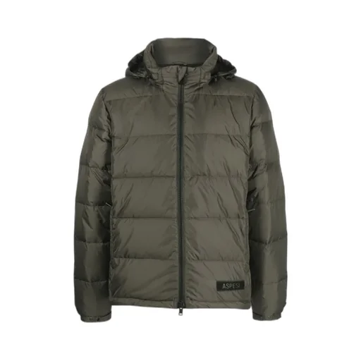 Logo Patch Padded Jacket