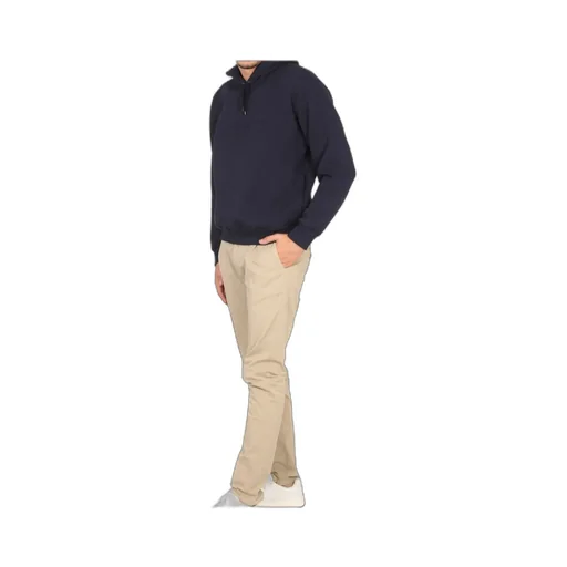 Drawstring Long-Sleeved Hoodie