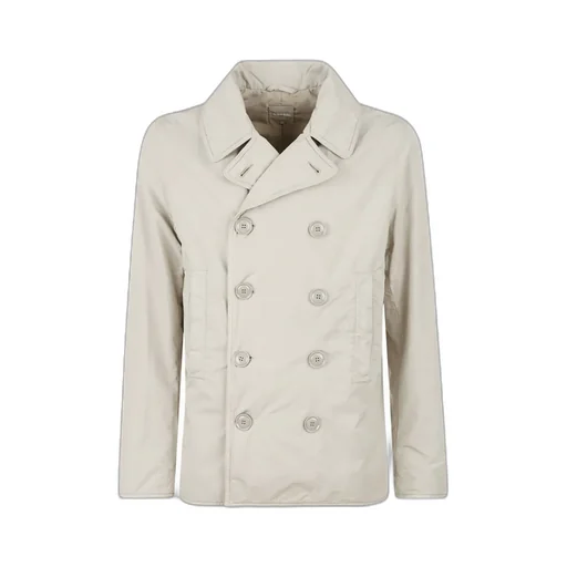 Double-Breasted Straight-Hem Jacket