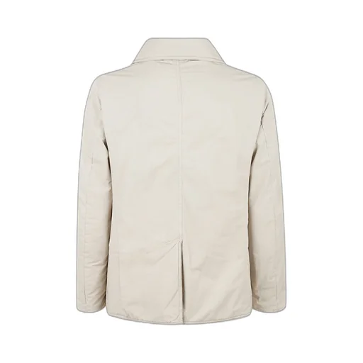 Double-Breasted Straight-Hem Jacket