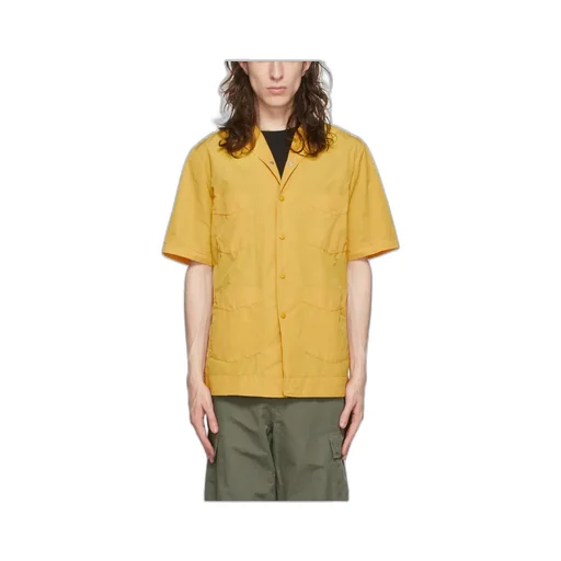 Logo Lapel Short-Sleeved Casual Jacket