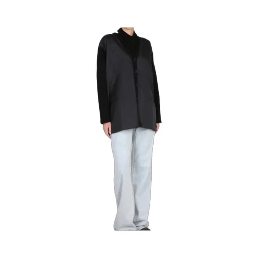 V-Neck Buttoned Cardigan