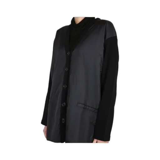 V-Neck Buttoned Cardigan