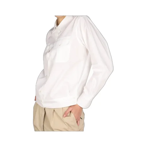 Pointed-Collar Buttoned Shirt