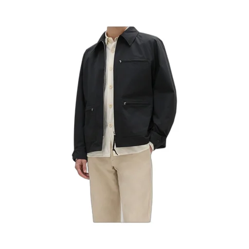 Zip-Up Shirt Jacket