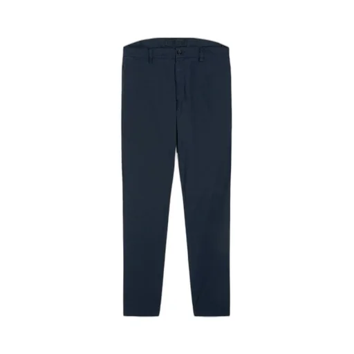 Straight-Leg Drawstring Chino Trousers
