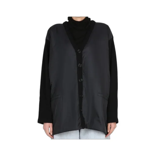 V-Neck Buttoned Cardigan