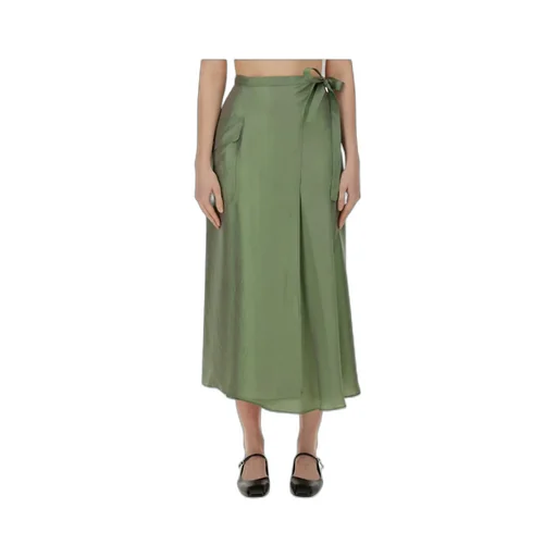 Wrap Midi Skirt