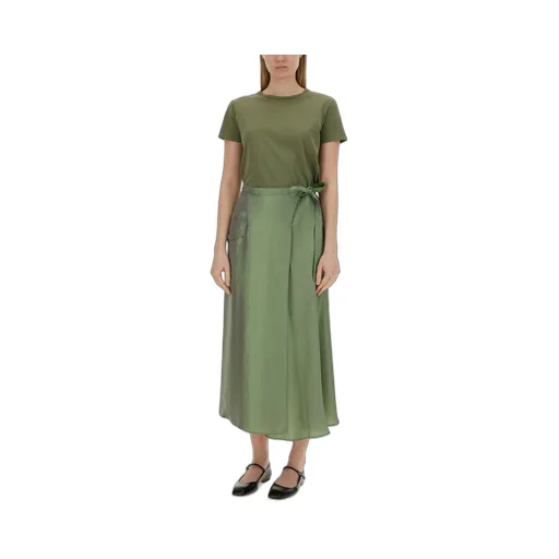 Wrap Midi Skirt