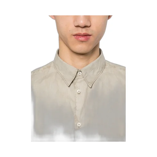 Long-Sleeve Cotton Shirt