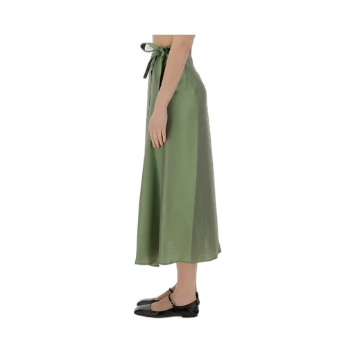 Wrap Midi Skirt