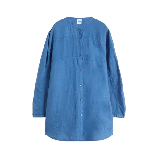 Round-Neck Long-Sleeved Shirt