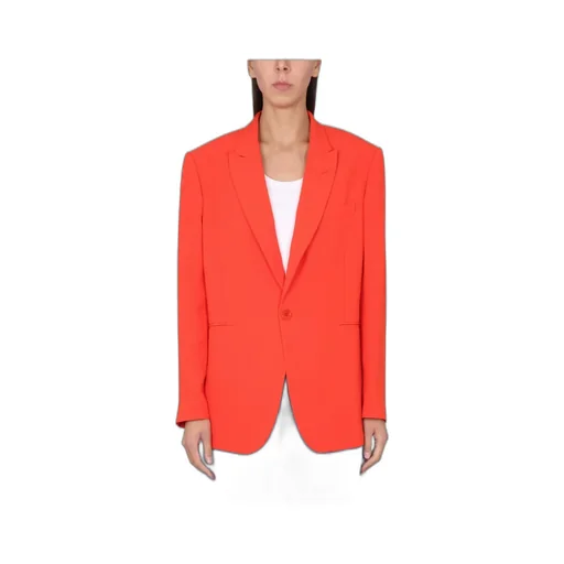 Pocketed Single-Breasted Blazer
