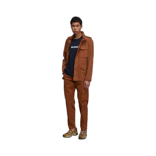 Multi-Pocket Cotton Jacket