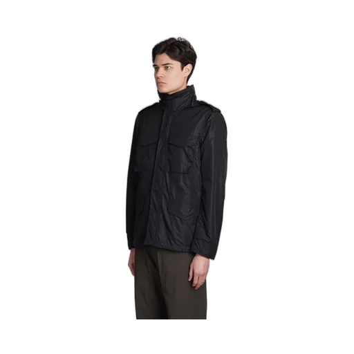 Minifield Logo Patch Hooded Jacket