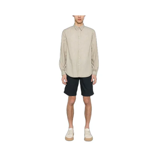 Long-Sleeve Cotton Shirt