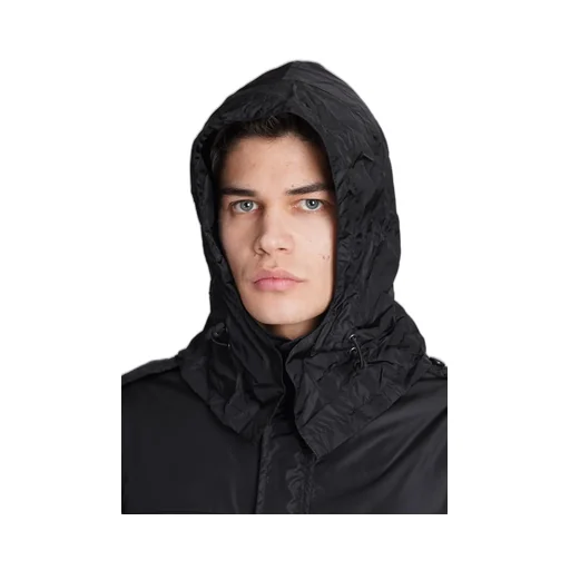 Minifield Logo Patch Hooded Jacket