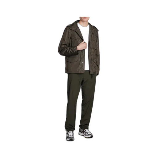 Minifield Logo Patch Hooded Jacket