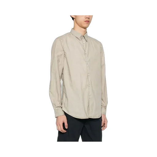 Long-Sleeve Cotton Shirt