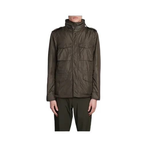 Minifield Logo Patch Hooded Jacket
