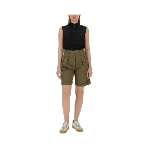 Sleeveless Blend Shirt