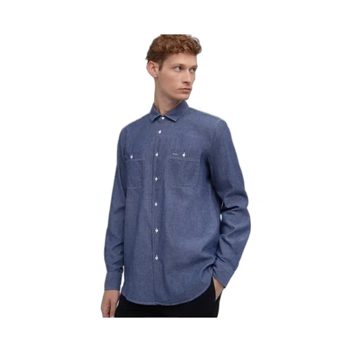 Chest-Pocket Long-Sleeve Shirt