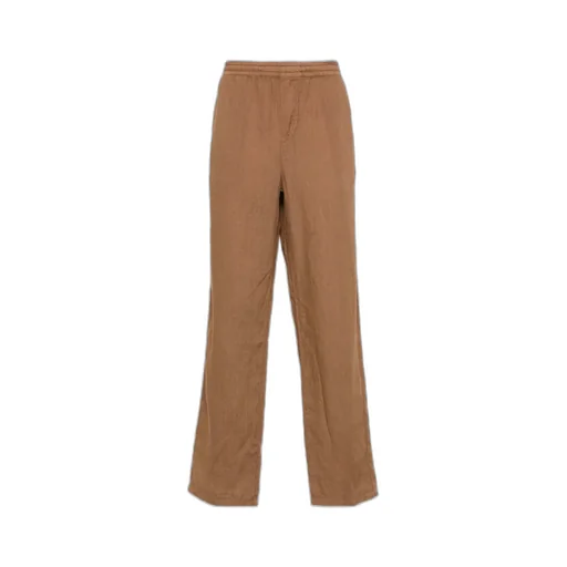 Linen Straight Trousers