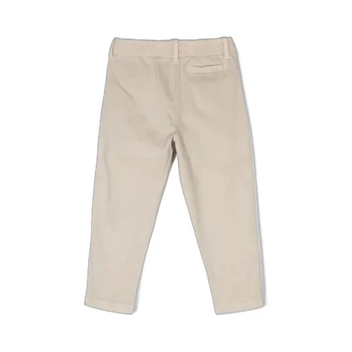 Gabardine Straight Leg Stretched Trousers