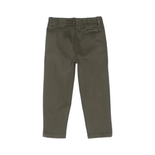 Gabardine Straight Leg Stretched Trousers