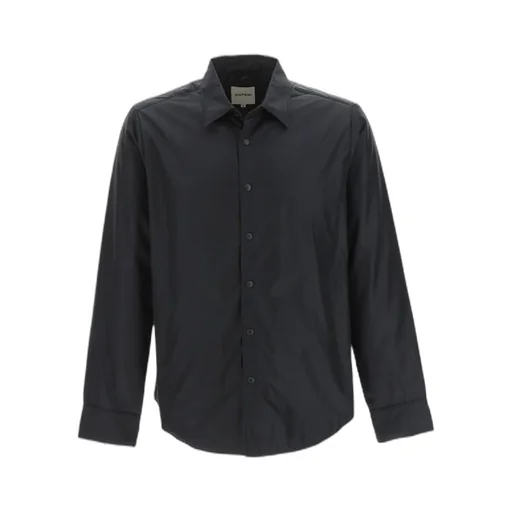 Buttoned Long-Sleeved Overshirt