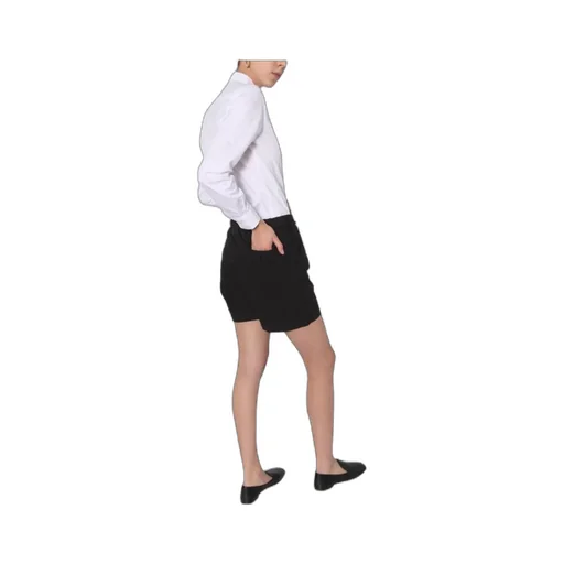 Drawstring Bermuda Shorts