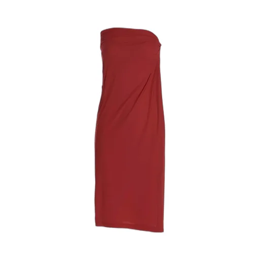 Draped Midi Skirt