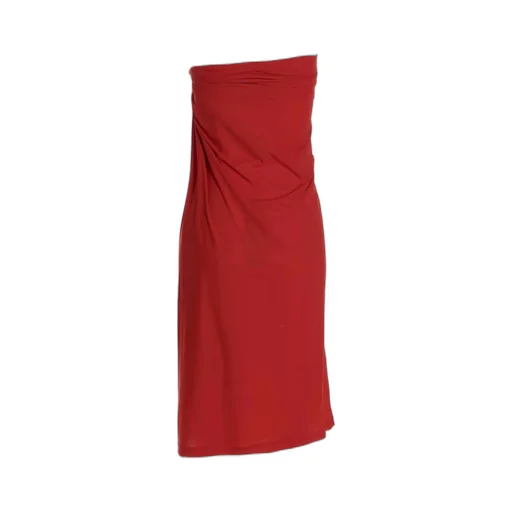 Draped Midi Skirt