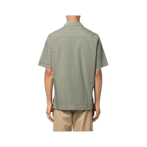 Short-Sleeved Cotton Shirt
