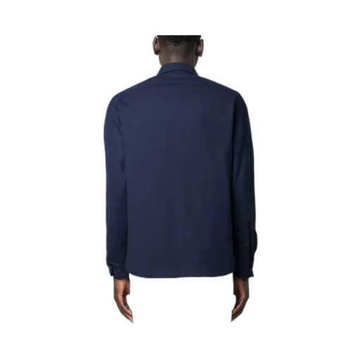 Press-Stud Fastened Long-Sleeved Shirt