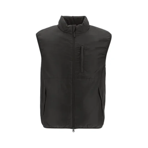High-Neck Zip-Up Gilet