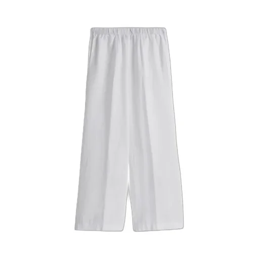 Pleated Wide-Leg Trousers