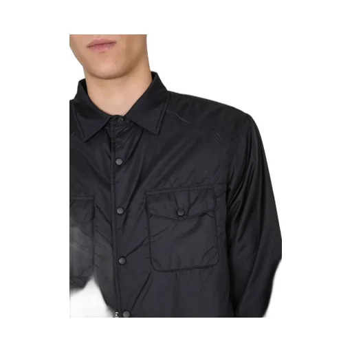 Patch Pocketed Buttoned Overshirt