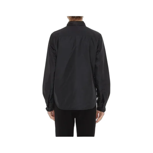 Buttoned Padded Shirt Jacket