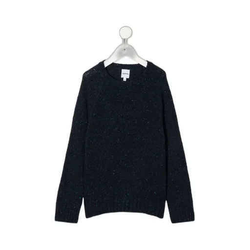 Crewneck Long-Sleeved Knitted Jumper