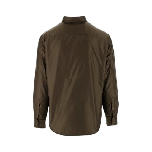 Buttoned Utility Shirt Jacket