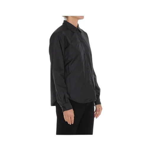 Buttoned Padded Shirt Jacket
