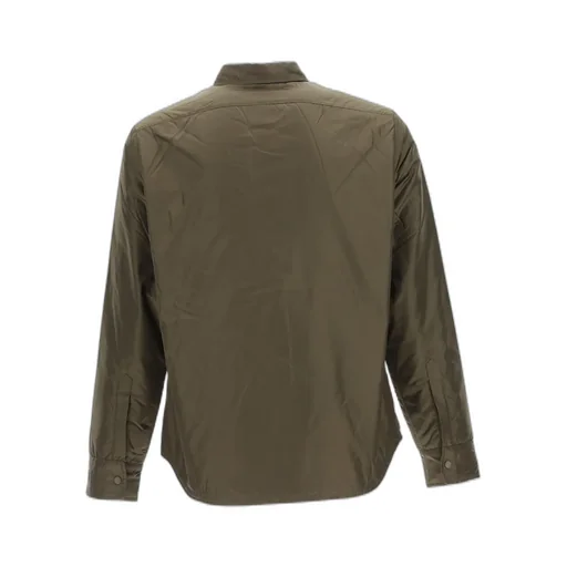 Buttoned Long-Sleeved Overshirt