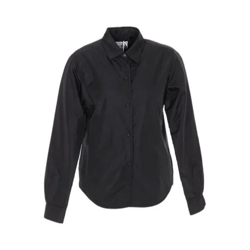 Buttoned Padded Shirt Jacket