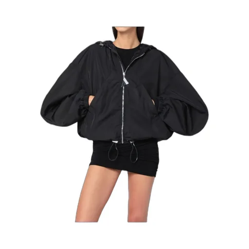 Hooded Bomber Jacket