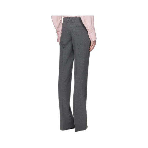Button-Fastening Trousers