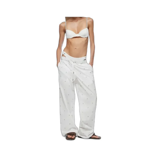 Embroidered Long Pants